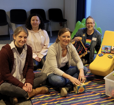 Susann Memovic, Irene Forsch, Anja Müller &amp; Eva Trost (v.r.n.l.)