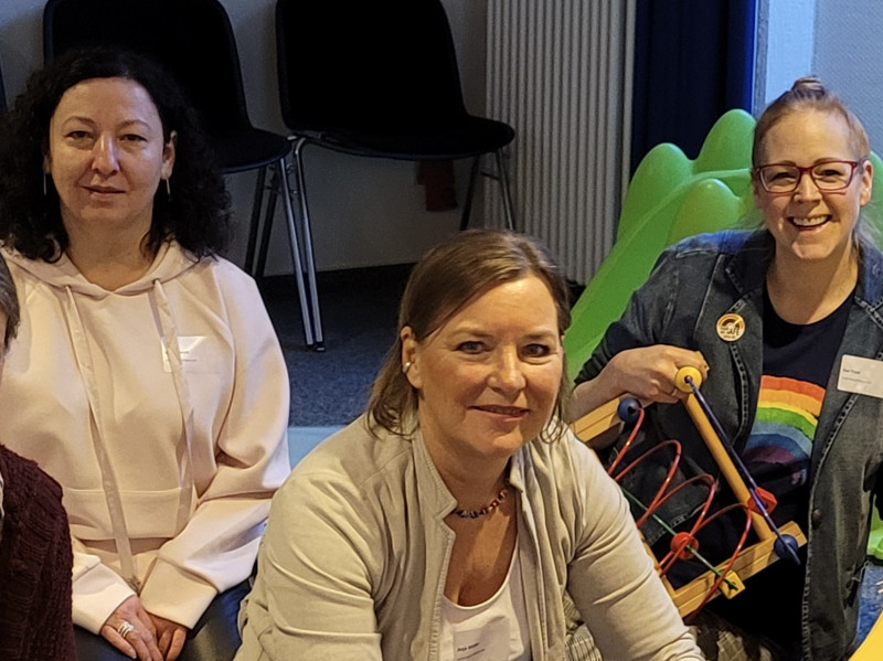 Irene Forsch, Anja Müller und Eva Trost (v.l.n.r.)