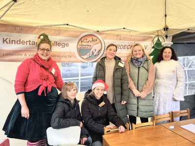 Eva Trost, Susann Brokfeld, Sandra Memovic, Anja Müller, Kirsten Richter und Irene Forsch (v.l.n.r.)