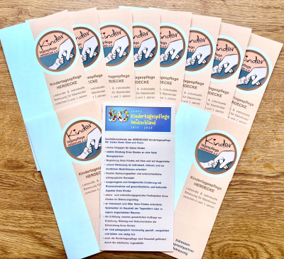 Nicht fehlen durften natürlich unsere Flyer